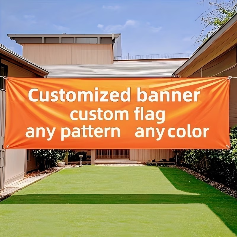 Commercial Printing Images - Aangepaste banner vlaggen geschikt voor gepersonaliseerde