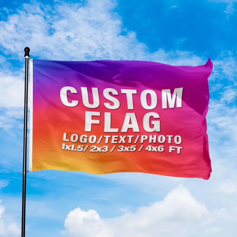 Commercial Printing Images - Aangepaste vlagbanner print afbeelding logo tekst