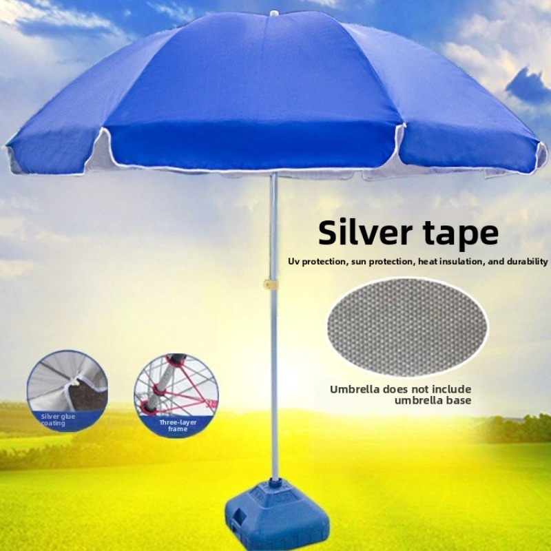 Commercial Fabric Printing - Commerciële buitenmarktkraamparaplu reclamebedrukking grote verdikte stof