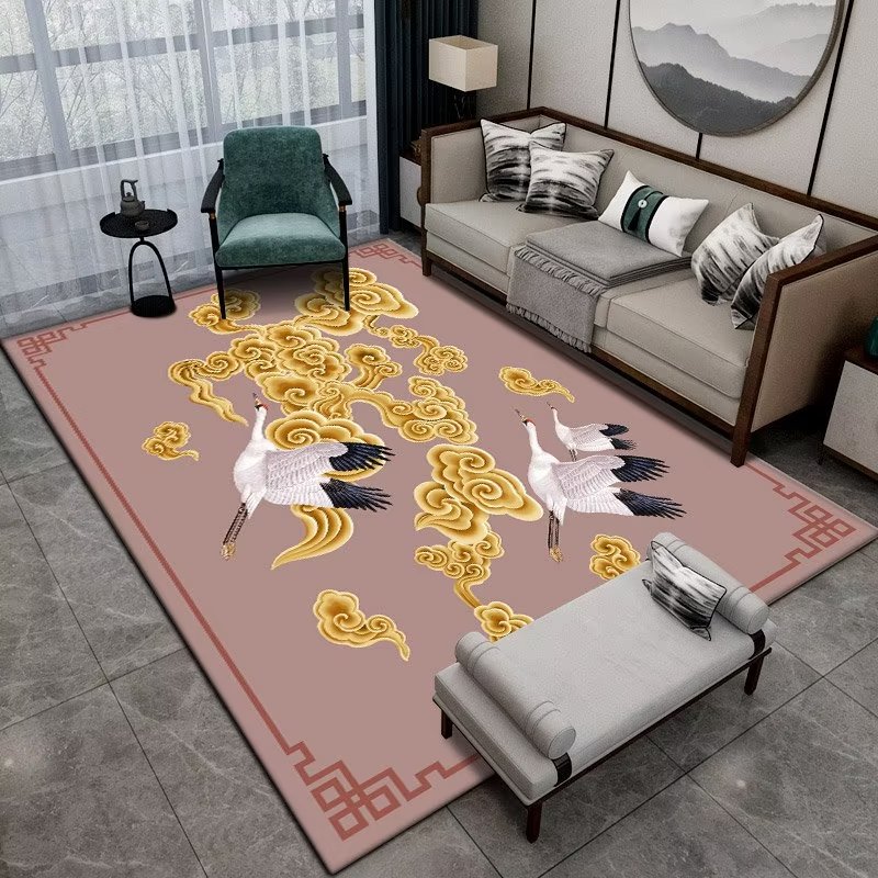 Chinese Stijl Bloementapijt Vo - Commercial Fabric Printing recensie en prijs