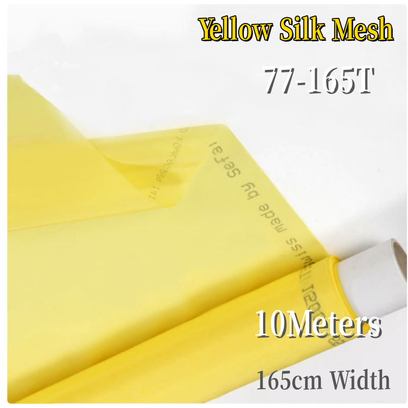 10 meter geel 165 breed zeefdr - Commercial Fabric Printing recensie en prijs